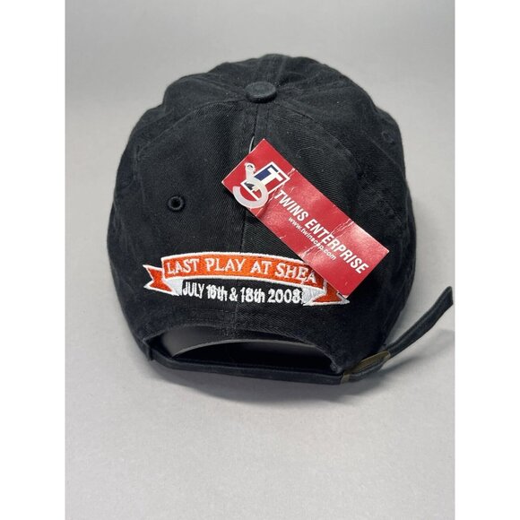 Billy Joel Last Play At Shea 2008 Twins Enterprise Hat , Black, Unworn NWT - Picture 5 of 9